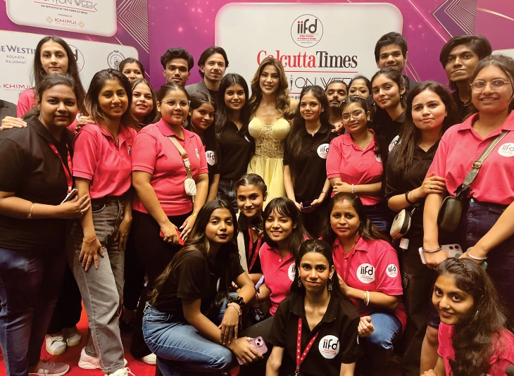 IIFD Students at Times Fashion Week Kolkata