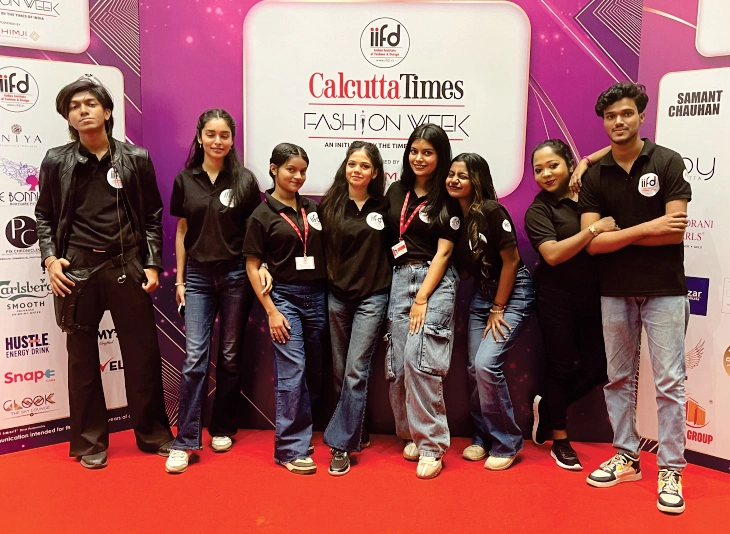 IIFD Student Participating at Calcutta Times Fashion Week